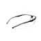 Ge Safety Glasses, Anti-Fog & Anti-Scratch, Clear Lens, Black/Blue Frame GE208CAF - alternate 2